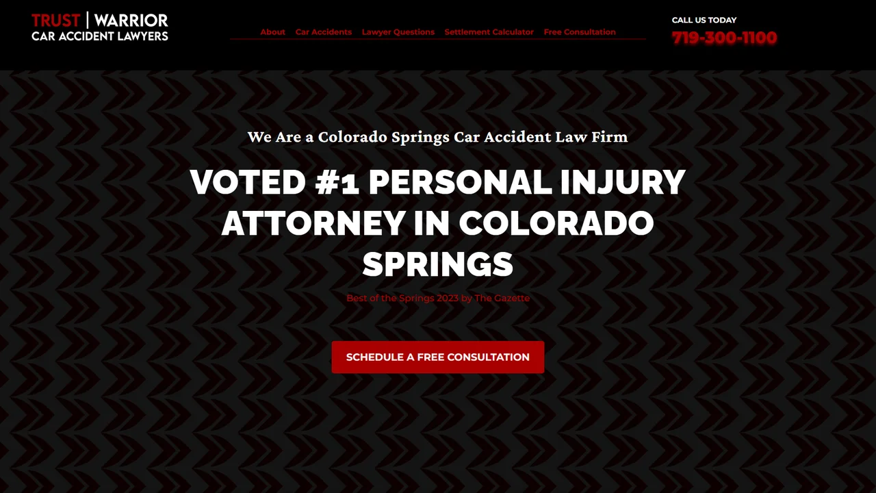 Warrior Car Accident Lawyers | #1 Best of the Springs - Colorado Springs, CO office in Colorado Springs, Colorado