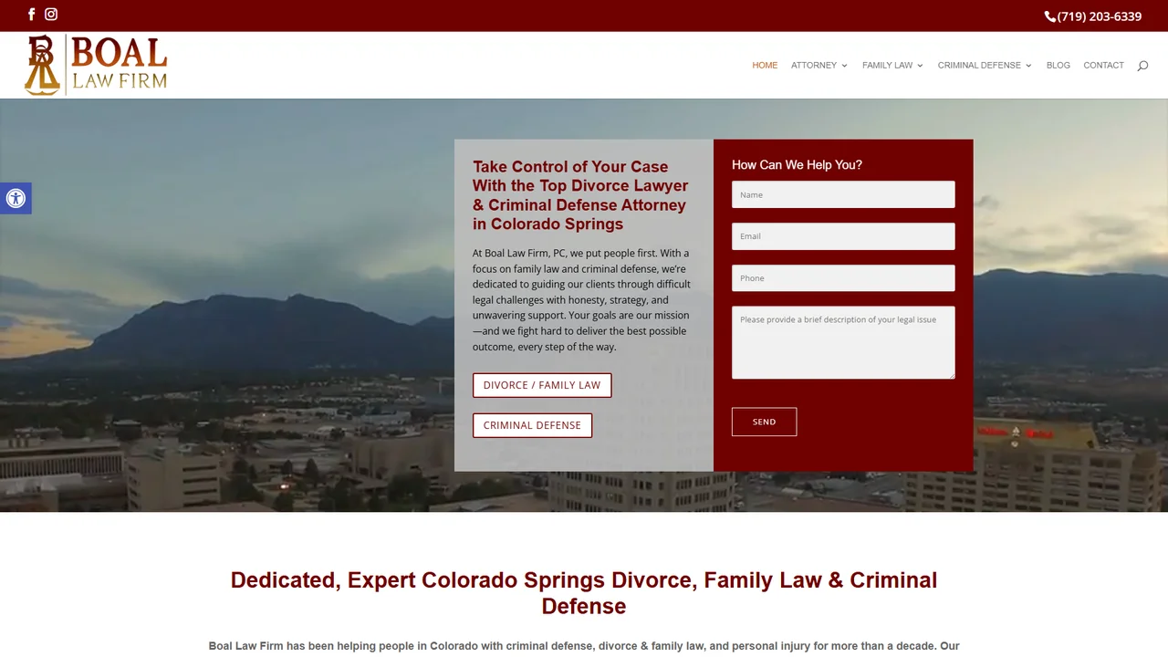 Boal Law Firm, P.C. - Colorado Springs, CO office in Colorado Springs, Colorado