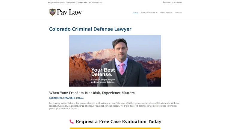 Pav Law - Colorado Springs, CO - Attorney in Colorado Springs