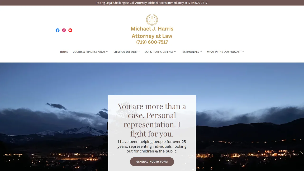 Michael J. Harris, Attorney at Law - Colorado Springs, CO office in Colorado Springs, Colorado
