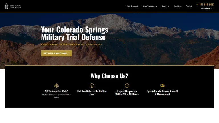 Military Trial Defenders - Colorado Springs, CO - Attorney in Colorado Springs