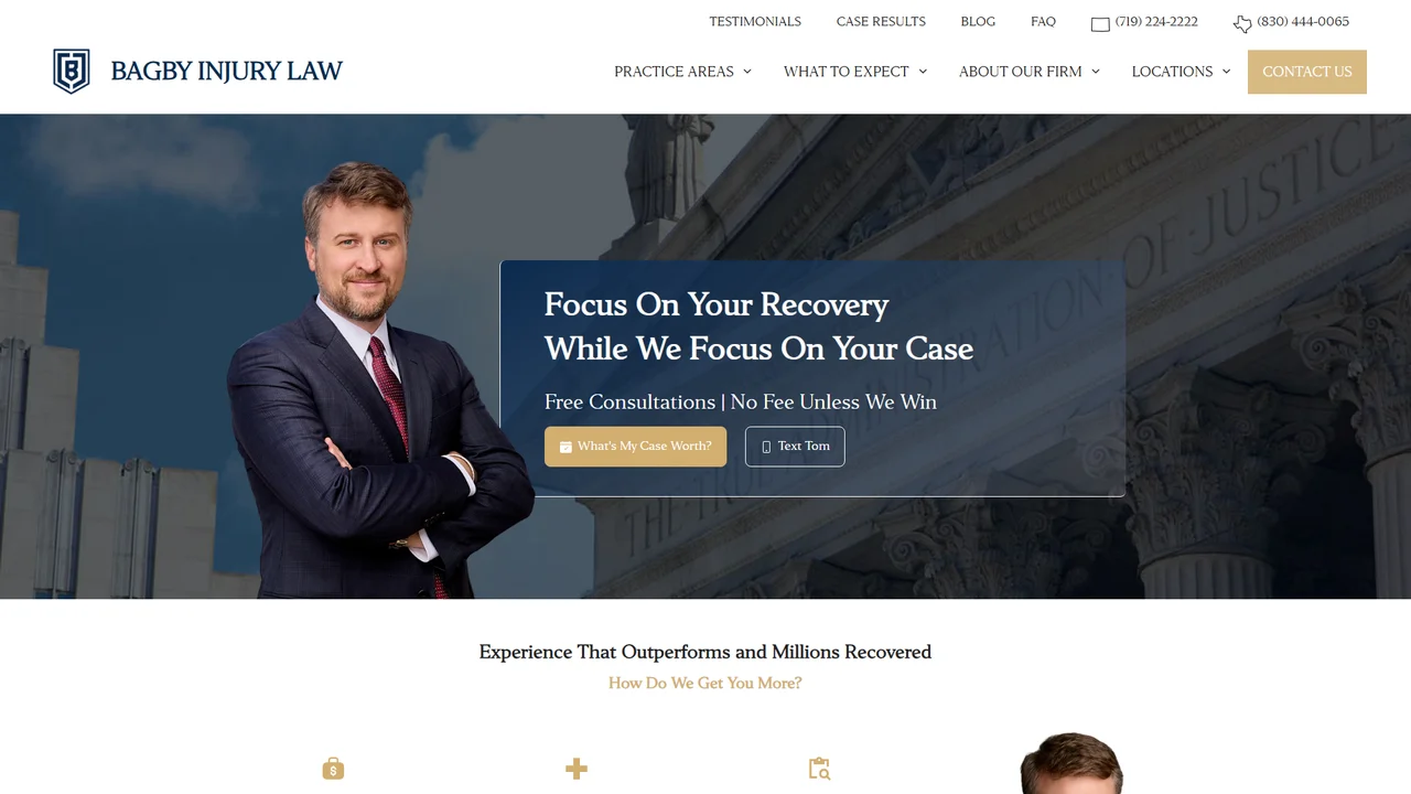 Bagby Injury Law - Colorado Springs, CO office in Colorado Springs, Colorado