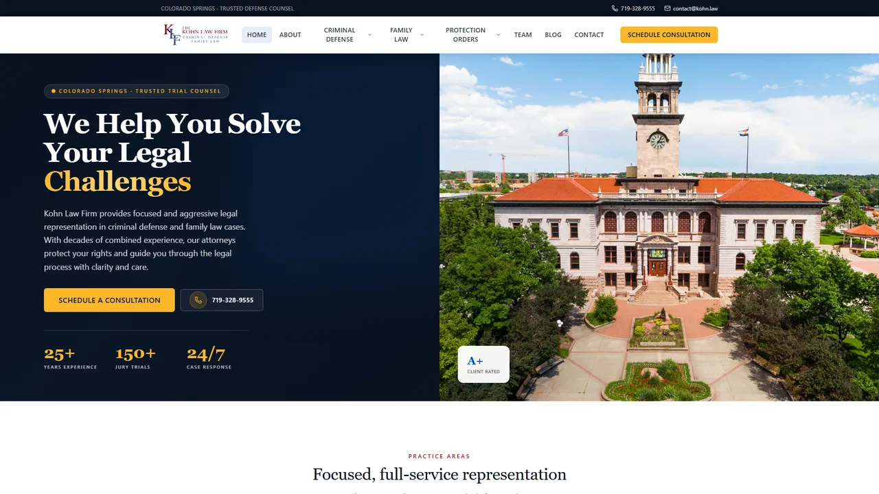 The Kohn Law Firm - Colorado Springs, CO office in Colorado Springs, Colorado