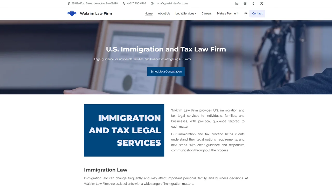 Wakrim Law Firm - Boston, MA office in Boston, Massachusetts