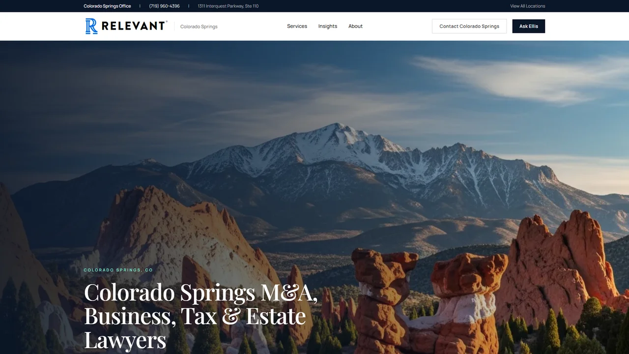 Relevant Law - Colorado Springs, CO office in Colorado Springs, Colorado