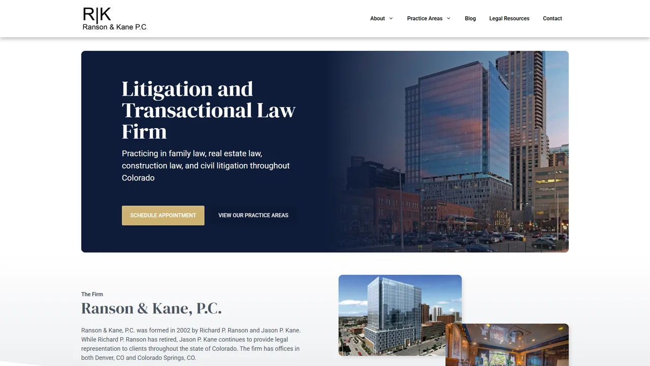 Ranson & Kane, P.C. - Colorado Springs, CO office in Colorado Springs, Colorado
