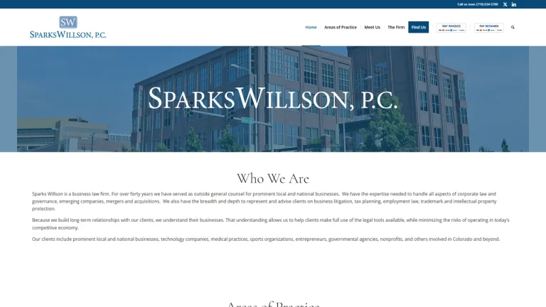 Sparks Willson, P.C. - Colorado Springs, CO - Attorney in Colorado Springs