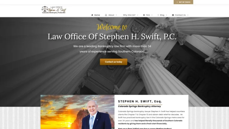 Law Office of Stephen H. Swift, P.C. - Colorado Springs, CO - Attorney in Colorado Springs