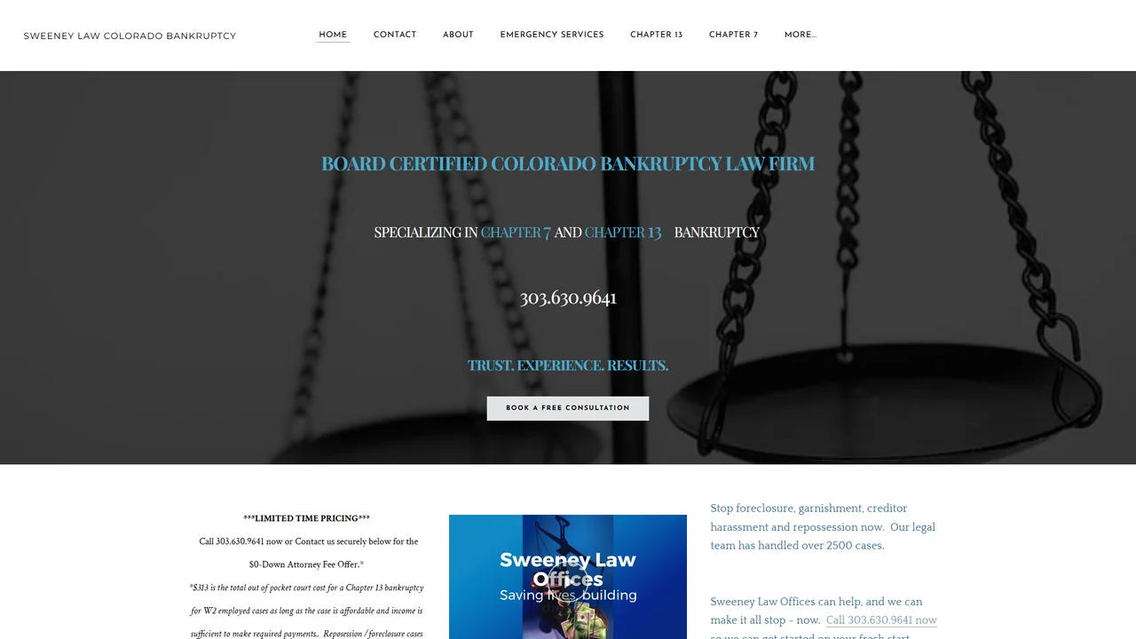 Sweeney Law Bankruptcy Attorneys - Colorado Springs, CO office in Colorado Springs, Colorado