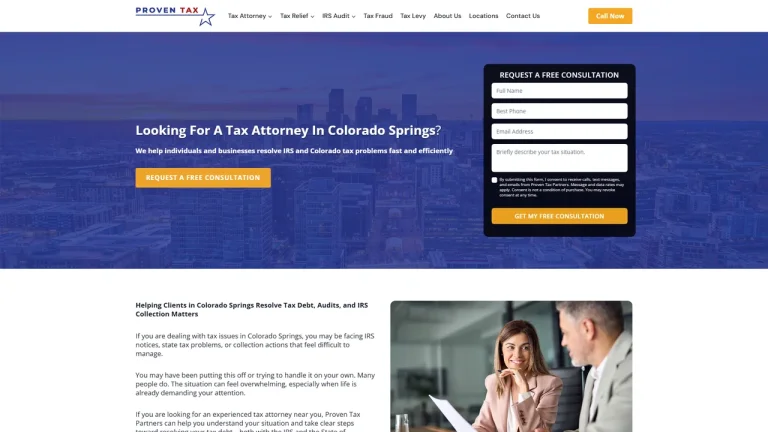 Defense Tax Partners (Downtown) - Colorado Springs, CO - Attorney in Colorado Springs