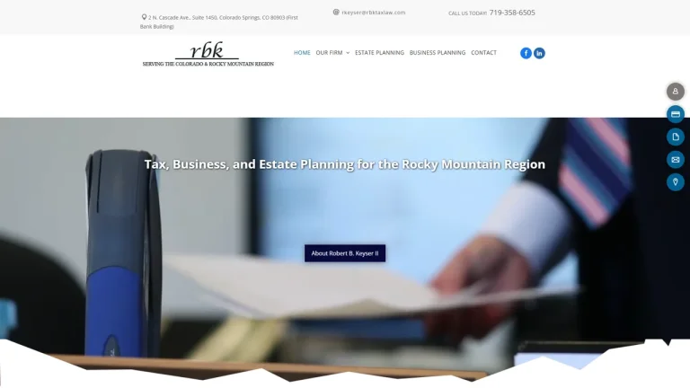 Robert B. Keyser II, LLC - Colorado Springs, CO - Attorney in Colorado Springs