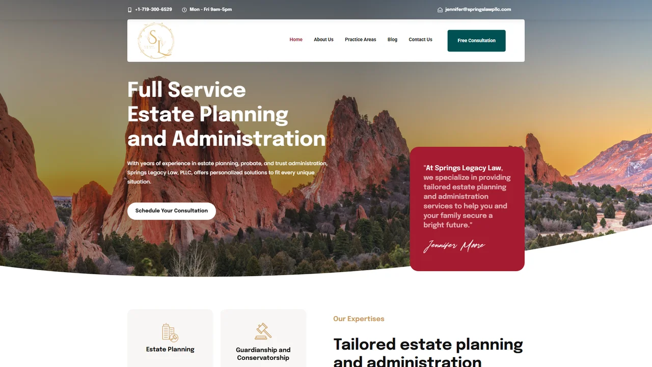 Springs Legacy Law, PLLC - Colorado Springs, CO office in Colorado Springs, Colorado