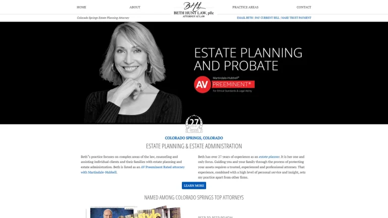Beth Sparks Hunt PLLC - Colorado Springs, CO - Attorney in Colorado Springs