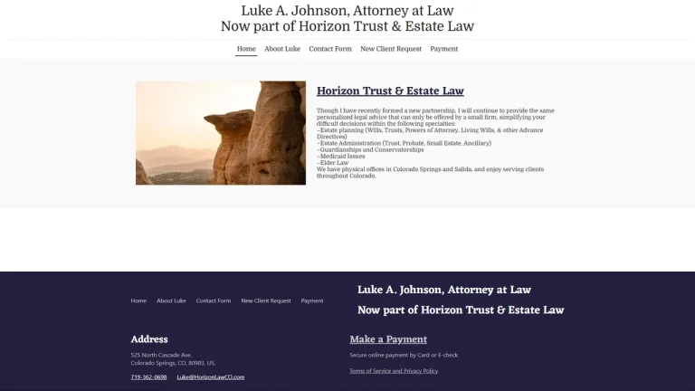 Luke A. Johnson PLLC - Colorado Springs, CO - Attorney in Colorado Springs