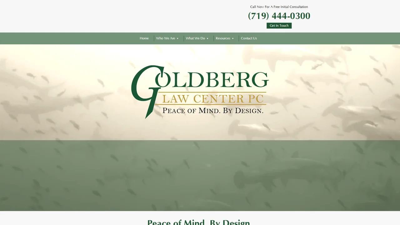 Goldberg Law Center, P.C. - Colorado Springs, CO office in Colorado Springs, Colorado