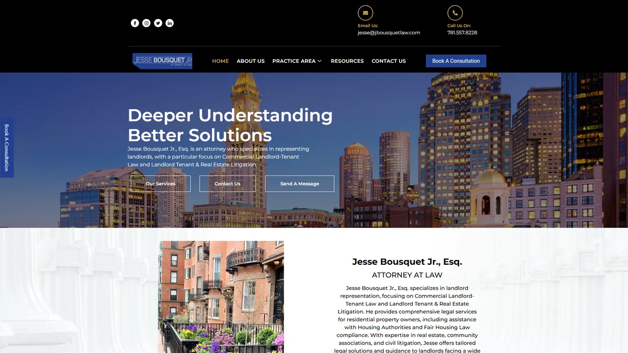 Jesse Bousquet Jr. Esq. Attorney at Law - Boston, MA office in Boston, Massachusetts