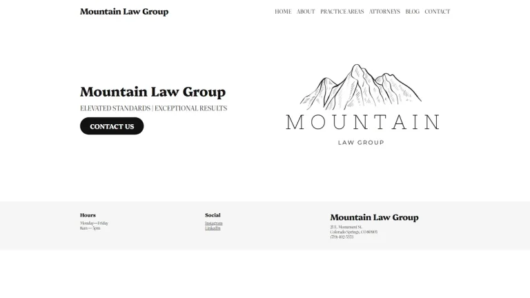 Mountain Law Group - Colorado Springs, CO - Attorney in Colorado Springs