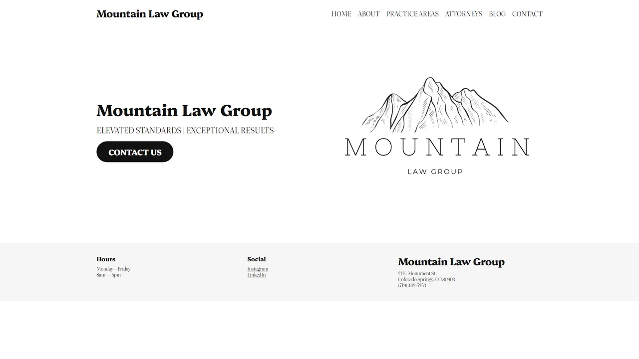 Mountain Law Group - Colorado Springs, CO office in Colorado Springs, Colorado