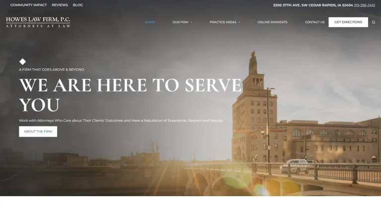 Howes Law Firm, P.C. - Cedar Rapids, IA - Attorney in Cedar Rapids