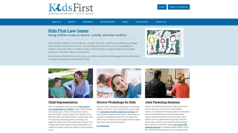 Kids First Law Center - Cedar Rapids, IA - Attorney in Cedar Rapids