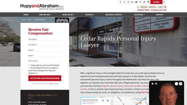 Hupy and Abraham, S.C. - Cedar Rapids, IA - Attorney in Cedar Rapids