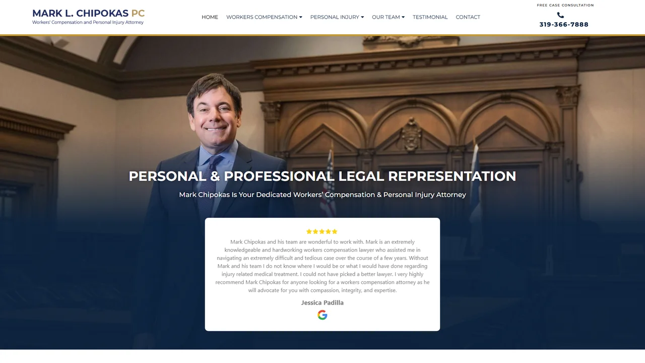 Mark L. Chipokas, P.C. - Cedar Rapids, IA office in Cedar Rapids, Iowa