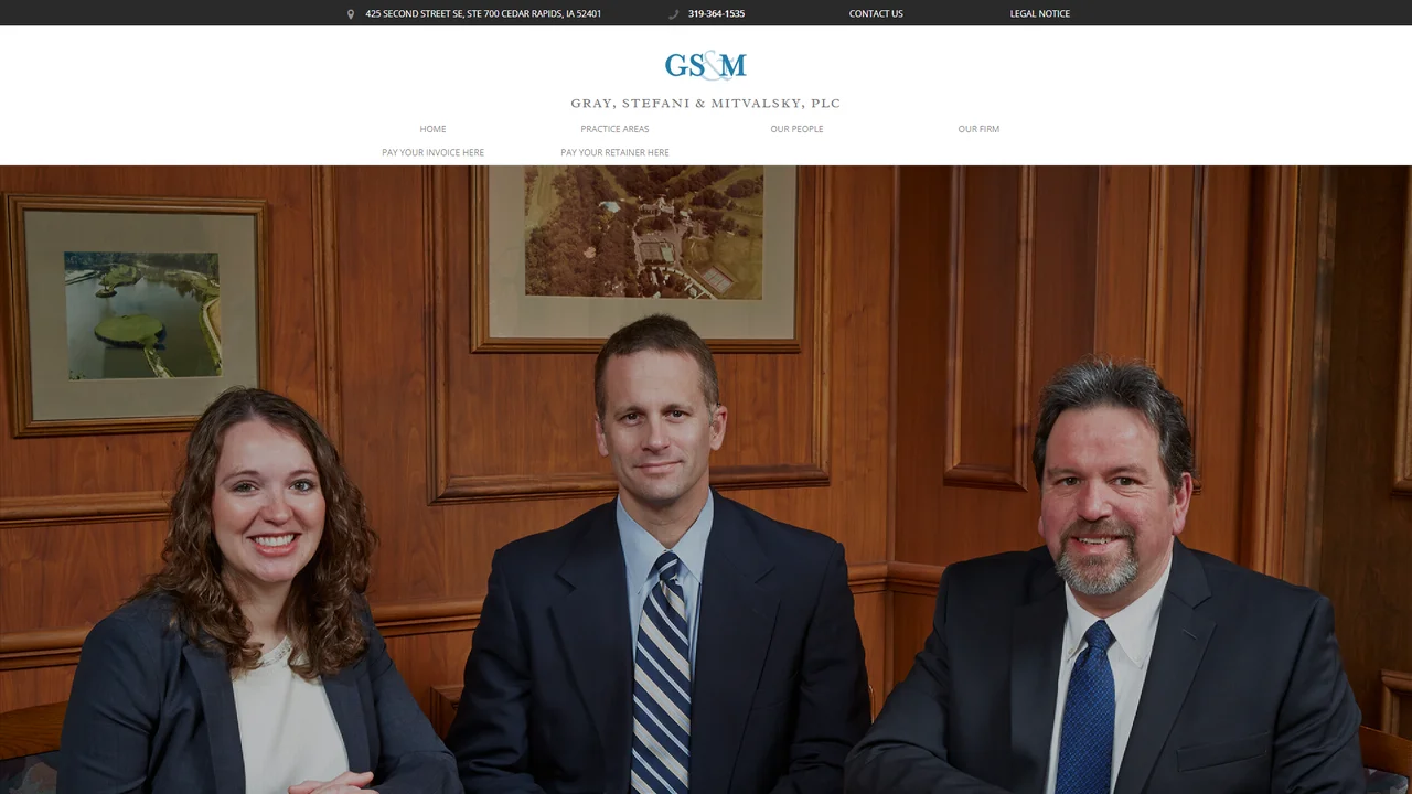 Gray, Stefani & Mitvalsky, PLC - Cedar Rapids, IA office in Cedar Rapids, Iowa