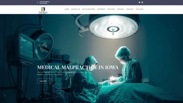 Tom Riley Law Firm PLC - Cedar Rapids, IA - Attorney in Cedar Rapids