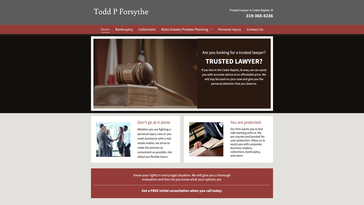 Forsythe Todd P - Cedar Rapids, IA office in Cedar Rapids, Iowa