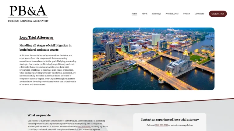 Pickens, Barnes & Abernathy - Cedar Rapids, IA - Attorney in Cedar Rapids