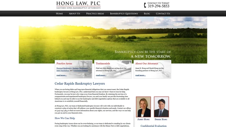 Hong Law, PLC - Cedar Rapids, IA - Attorney in Cedar Rapids