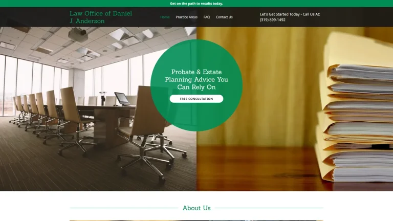 Law Office of Daniel J. Anderson - Cedar Rapids, IA - Attorney in Cedar Rapids