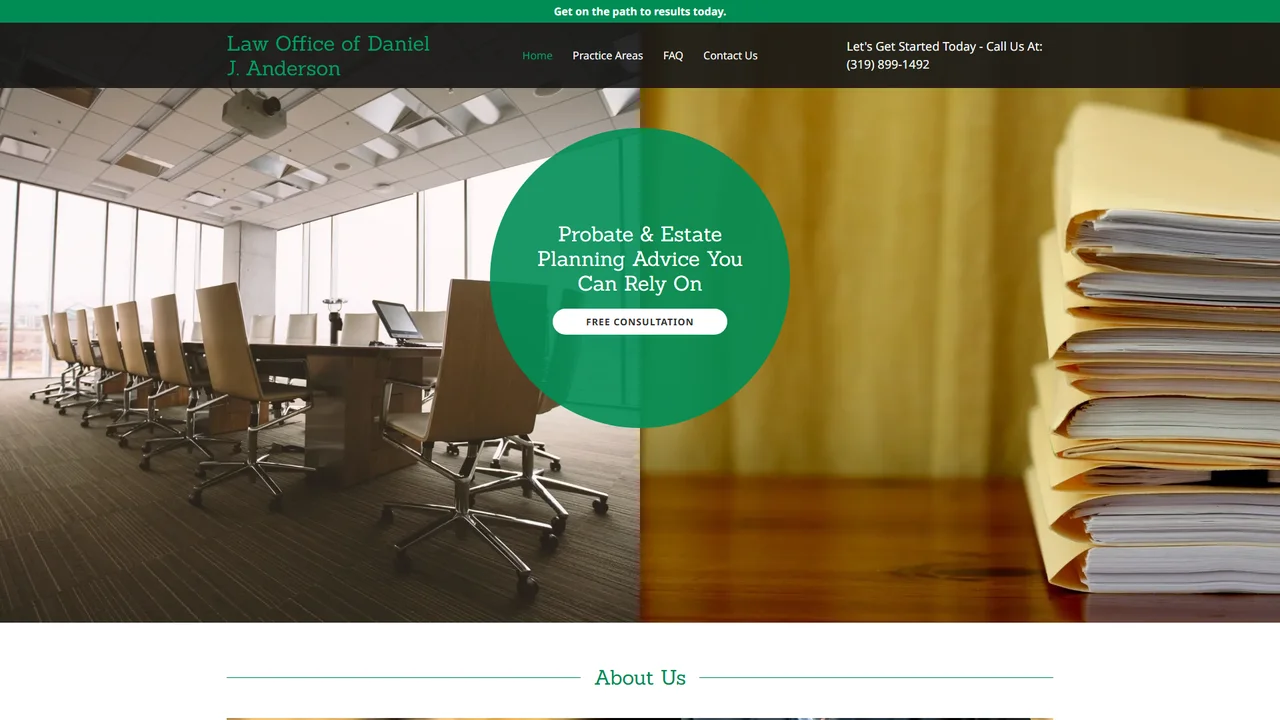 Law Office of Daniel J. Anderson - Cedar Rapids, IA office in Cedar Rapids, Iowa