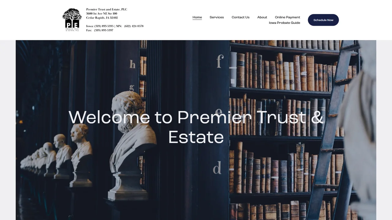 Premier Trust and Estate, PLC - Cedar Rapids, IA office in Cedar Rapids, Iowa
