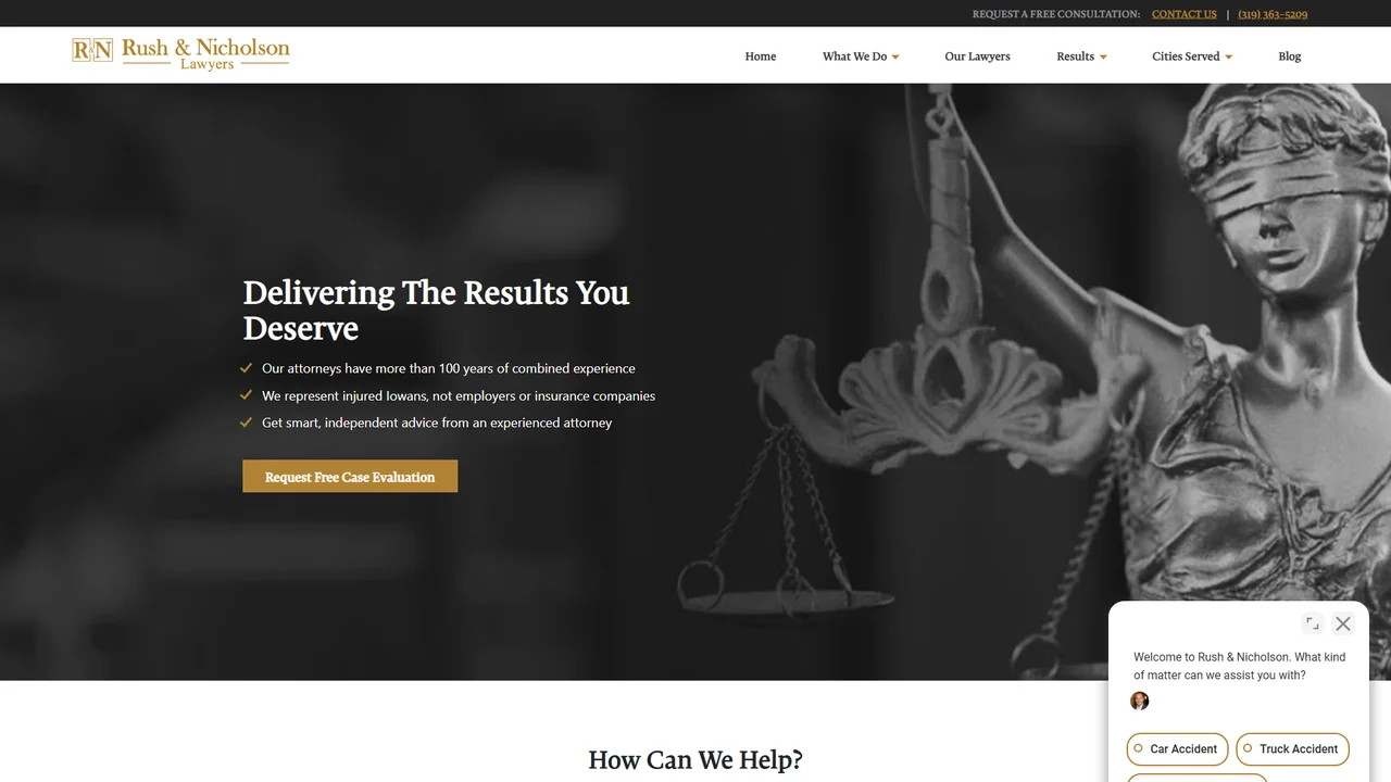 Tony Olson, Lawyer (Rush & Nicholson, P.L.C.) - Cedar Rapids, IA office in Cedar Rapids, Iowa