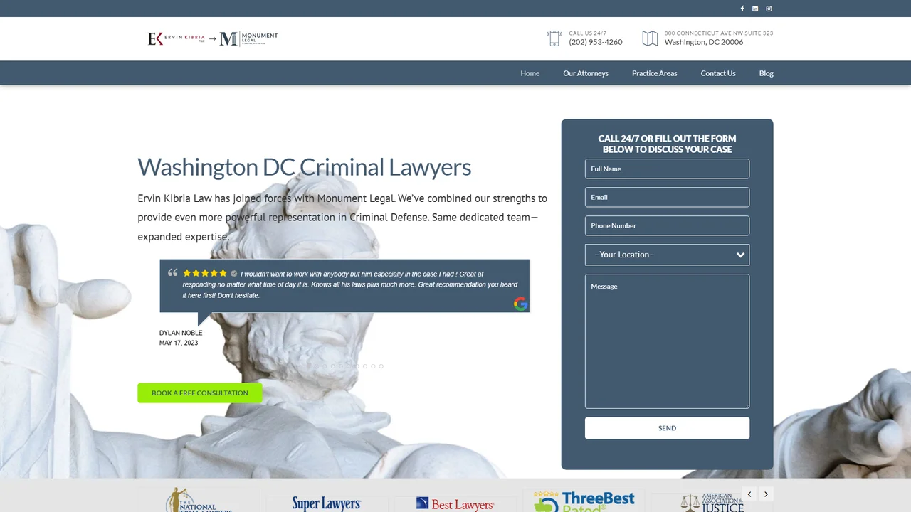 Ervin Kibria Law - Washington, DC office in Washington, D.C., District of Columbia