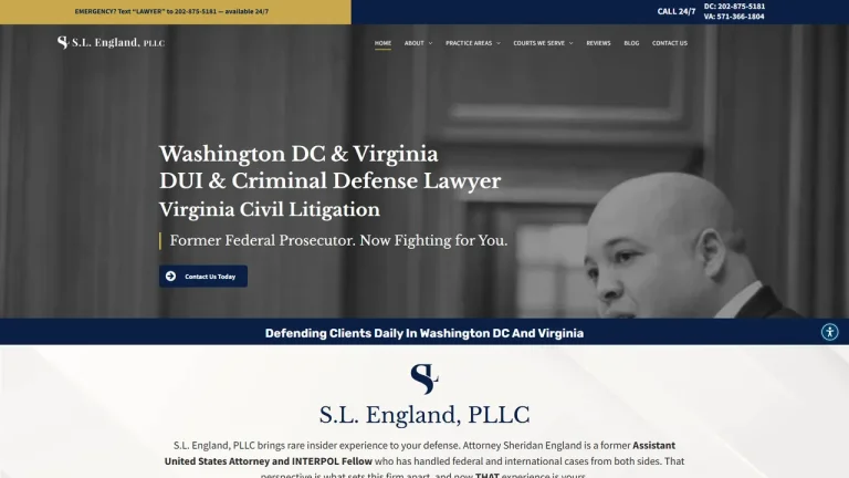 S.L. England, PLLC - Washington, DC - Attorney in Washington, D.C.