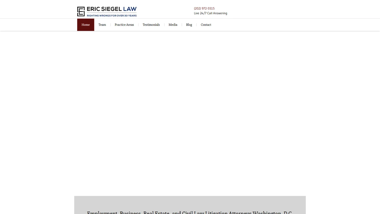 Eric Siegel Law - Washington, DC office in Washington, D.C., District of Columbia