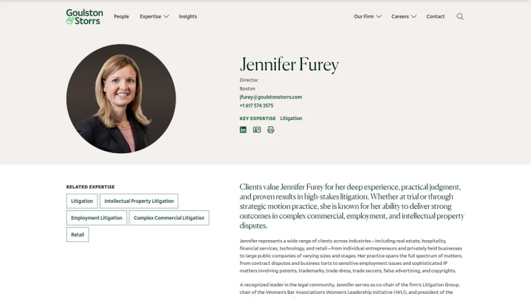 Jennifer Furey, J.D. - Boston, MA - Attorney in Boston