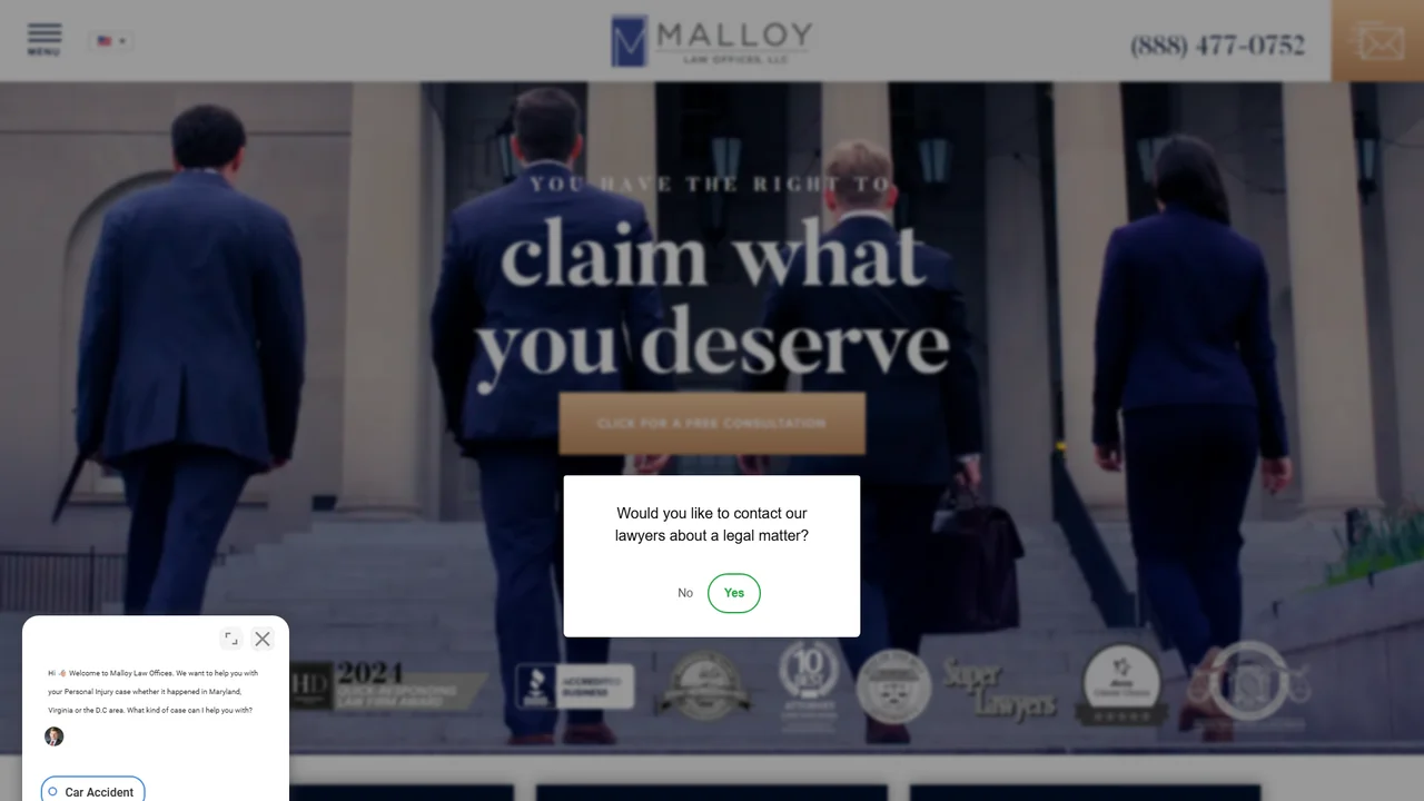 Malloy Law Offices, LLC - Washington, DC office in Washington, D.C., District of Columbia
