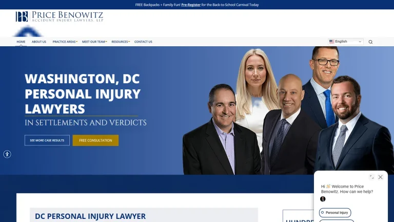 Price Benowitz Accident Injury Lawyers, LLP - Washington, DC - Attorney in Washington, D.C.
