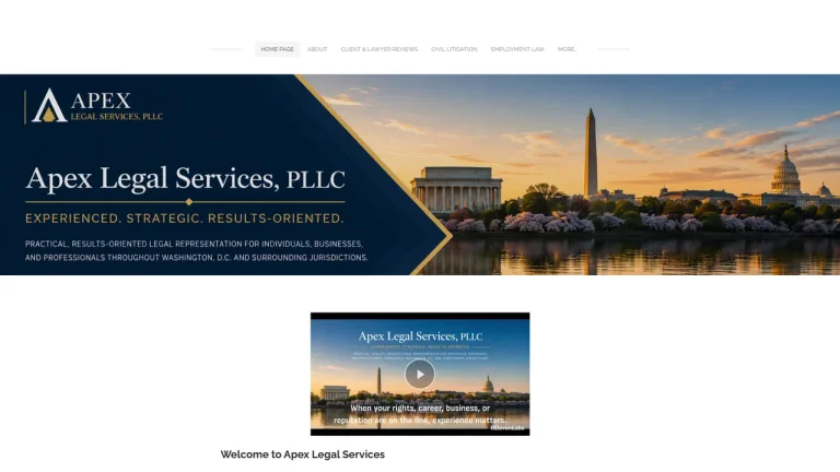Apex Legal Services, PLLC - Washington, DC - Attorney in Washington, D.C.