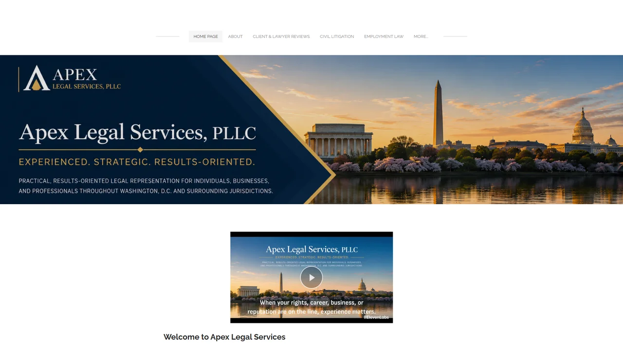 Apex Legal Services, PLLC - Washington, DC office in Washington, D.C., District of Columbia