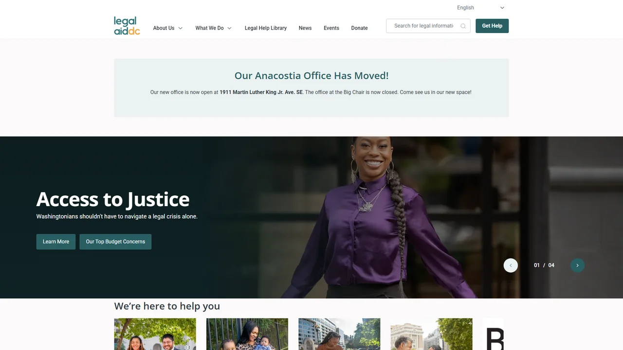 Legal Aid DC - Washington, DC office in Washington, D.C., District of Columbia