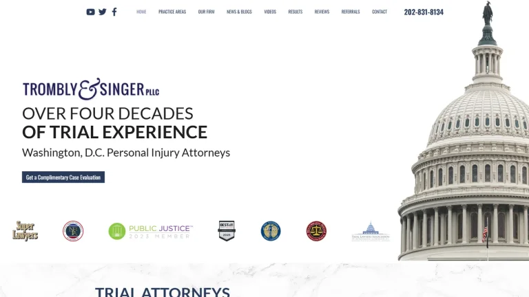 Trombly & Singer, PLLC - Washington, DC - Attorney in Washington, D.C.