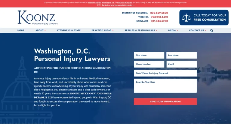 Koonz McKenney Johnson & DePaolis LLP - Washington, DC - Attorney in Washington, D.C.