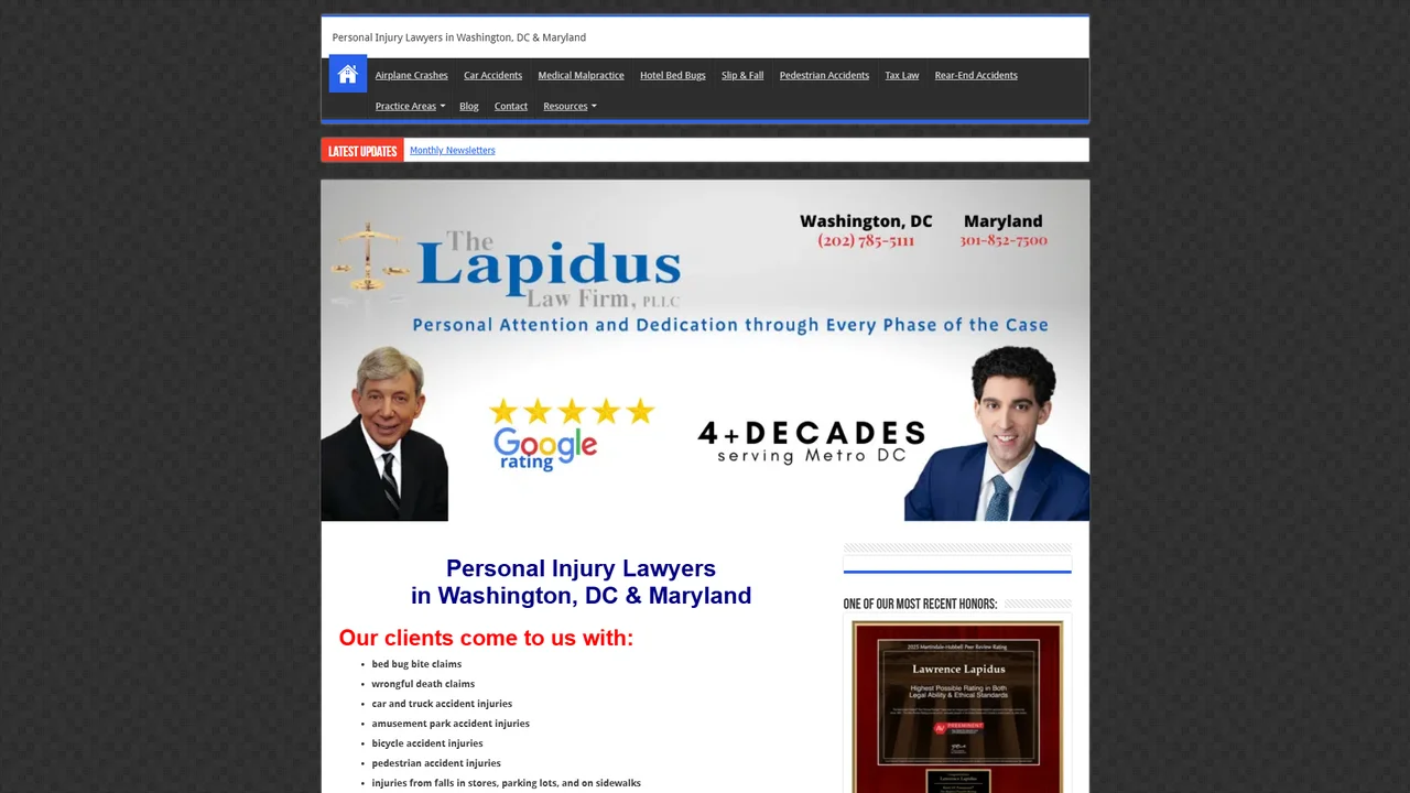 The Lapidus Law Firm, PLLC - Washington, DC office in Washington, D.C., District of Columbia