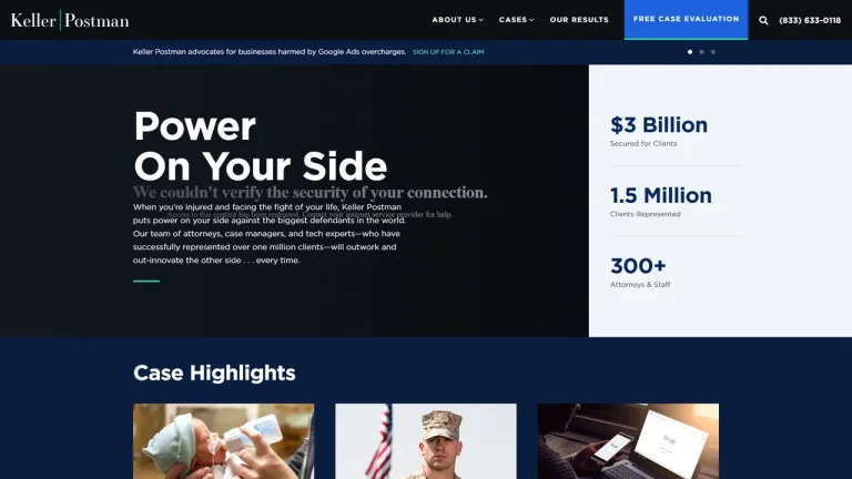 Keller Postman LLC - Washington, DC - Attorney in Washington, D.C.