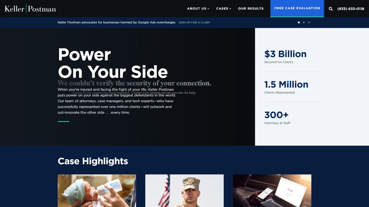 Keller Postman LLC - Washington, DC office in Washington, D.C., District of Columbia