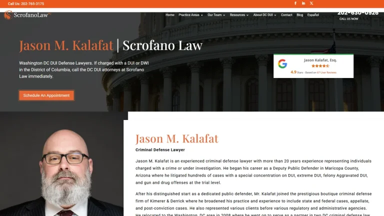 Jason Kalafat, Esq. - Washington, DC - Attorney in Washington, D.C.